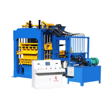 hf QT10-15D automatic control brick making machinery / automatic controller bricks making production line for sale in Namibia